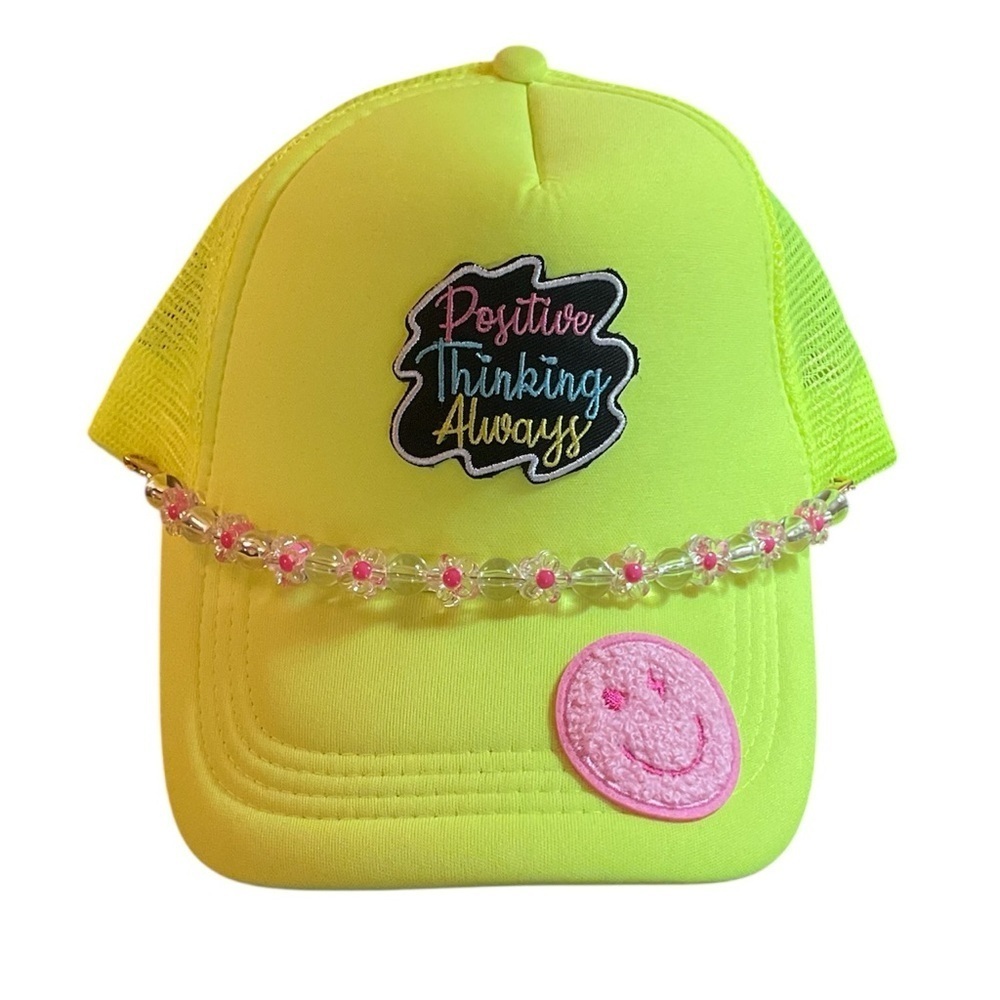 Neon Yellow Trucker Hat